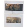 Image 1 : Harry Potter and the Prisoner of Azkaban(2004) - Set of 2 "Harry and Hermione by Whumping Willow" a