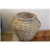 Image 2 : Wooden drawer (34.75" long) + wicker basket