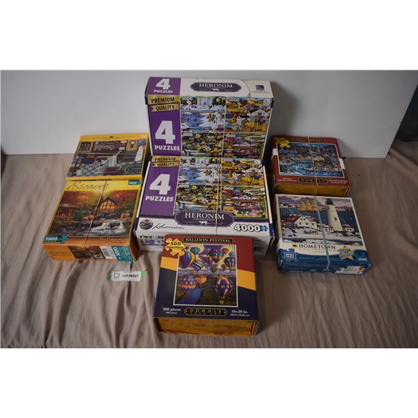 (7) Puzzle Lot