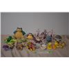 Image 1 : Pokemon Toys + keychains -Snorlax, Geodude, Pikachu, MewTwo, etc