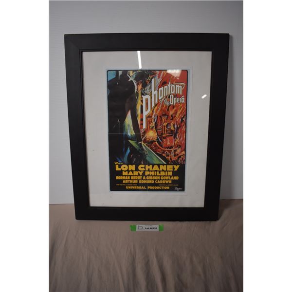 Phantom of the Opera Print in Frame