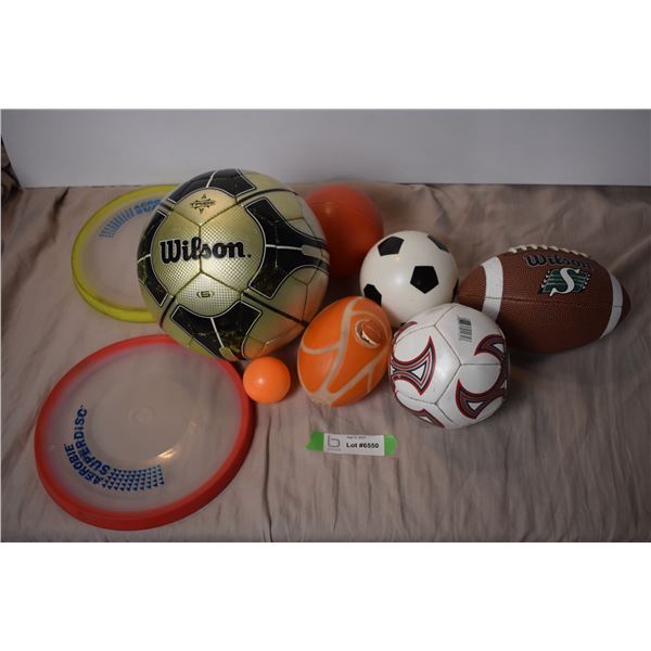 Kids football, soccerball, etc