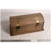 Image 2 : Small Wooden storage chest 17" x 8"