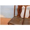 Image 5 : 6 Vintage Wooden Chairs (one reuphostered)