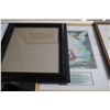 Image 2 : Large picture frames, mirrow, misc