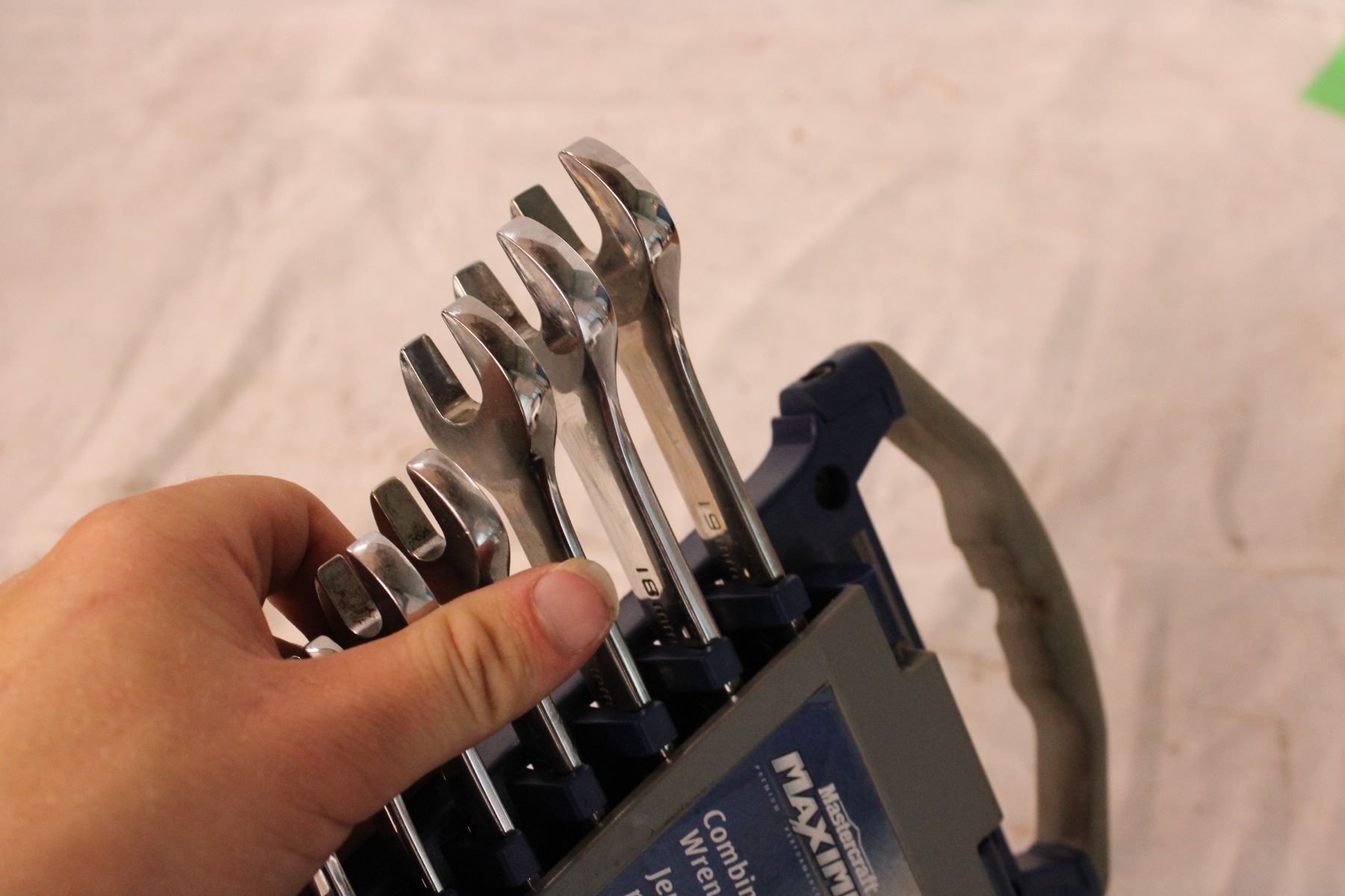 Mastercraft Maximum Metric 9 Piece Wrench Set