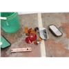 Image 4 : Misc Lot of Tail Lights Mirrors Road Flares
