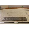 Image 4 : Vintage Aluminum Plate (4" x 20")