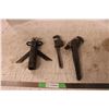 Image 1 : 2 Pipe Wrenches and Misc