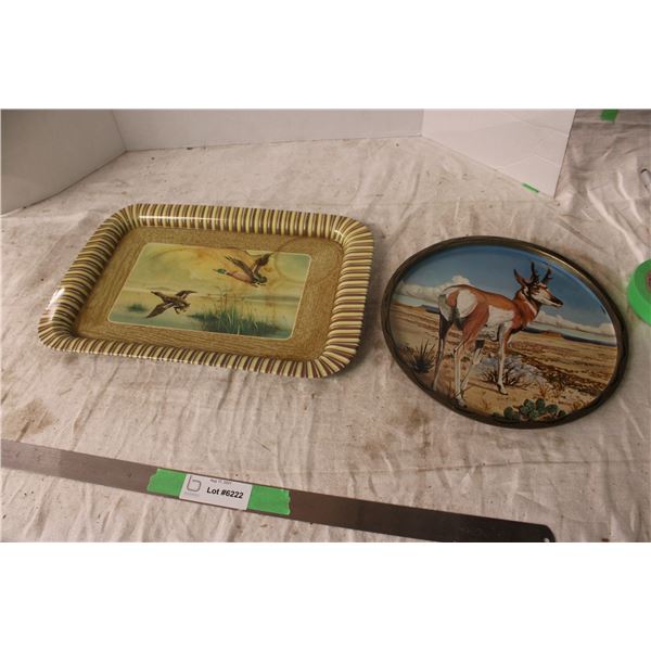 2 Wildlife Trays