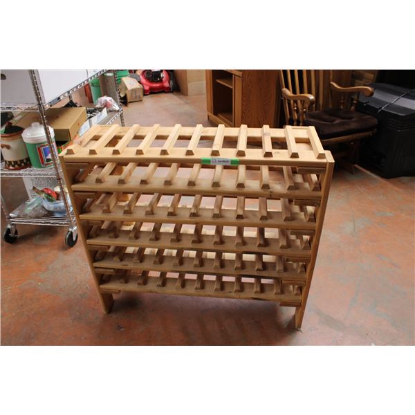 Wine Bottle Rack 13" x 38" x 34"