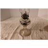 Image 2 : Clear Glass Coal Oil Lamp