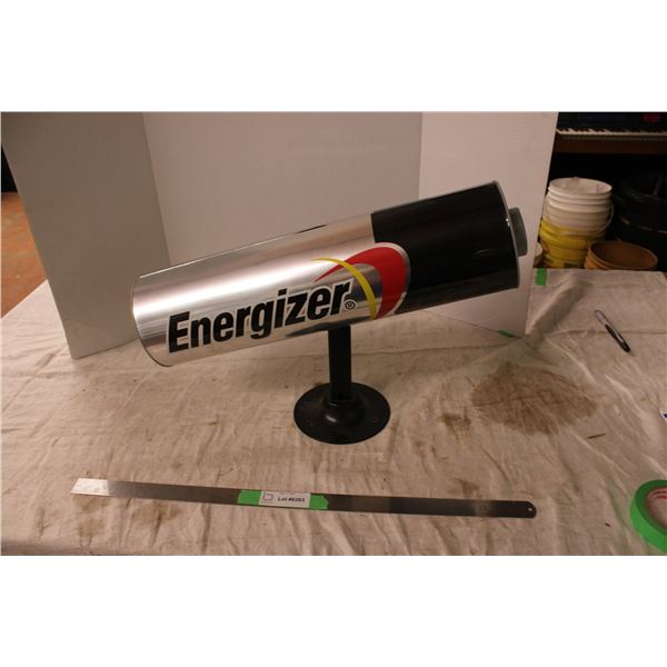 Energizer Battery Display 21.5  Long