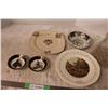 Image 5 : Mixed Lot of Glass Plates and Bowls