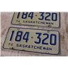 Image 3 : Pair of 1976 Sask Licence Plates