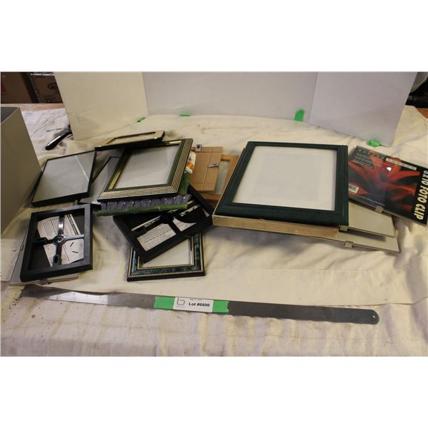 Lot of Picture Frames