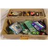 Image 2 : Small Fishing Tackle Box with Contents