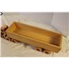 Image 2 : Wooden Handmade Semi Truck and Trailer 24" Long