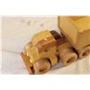 Image 3 : Wooden Handmade Semi Truck and Trailer 24" Long