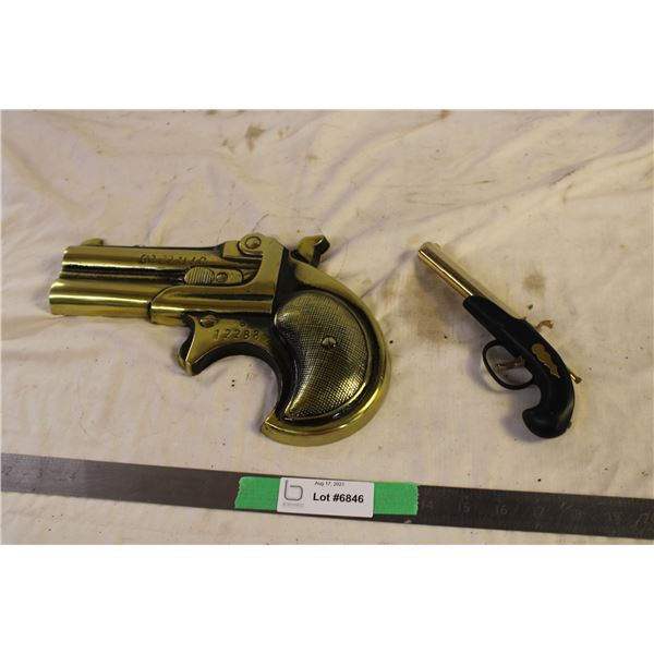 Wall Hanging Gun and Gun Lighter