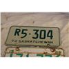 Image 3 : 1968, 1974 Saskatchewan Licence Plates