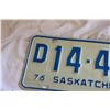 Image 2 : 1976 Saskatchewan Dealer Licence Plate