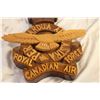 Image 2 : Royal Canadian Air Force Wooden Plaque 11" x 16"