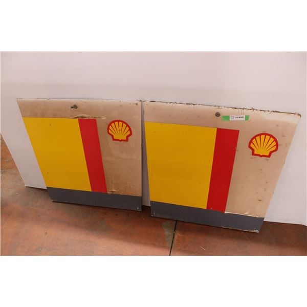 (2X THE MONEY) Shell Gas Bowser Panels