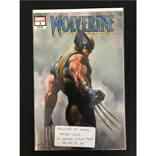 MARVEL COMICS WOLVERINE ( LIMITED VARIANT EDITION)