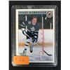Image 1 : 1992-93 UD Frank Mahovlich Toronto Maple Leaf Signed Tribute Hockey Card