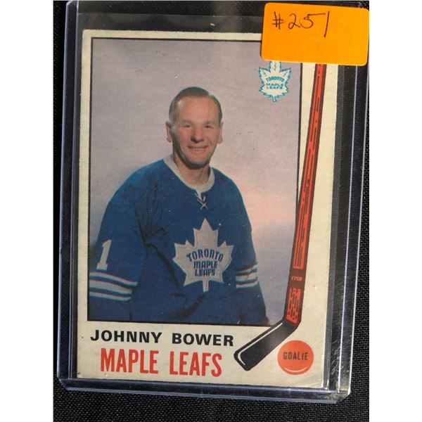 1969-70 O-Pee-Chee Johnny Bower #187