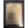 Image 2 : 1933-34 CANADIAN GUM V252 JOHN ROSS ROACH