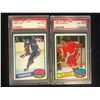 Image 1 : 1980 O-PEE-CHEE GRADED HOCKEY CARD LOT
