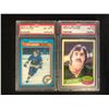 Image 1 : 1979/1980 O-PEE-CHEE GRADED HOCKEY CARD LOT