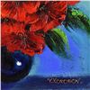 Image 2 : Yana Korobov, "Love Story" Original Acrylic Painting on Canvas, Hand Signed with Letter Authenticity