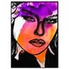 Image 1 : Hen Maman- Original Painting with Alcohol ink, acrylic, and epoxy rasin on Canvas "Lital"
