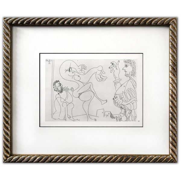 Pablo Picasso- Offset Lithograph "From The 347 Series"