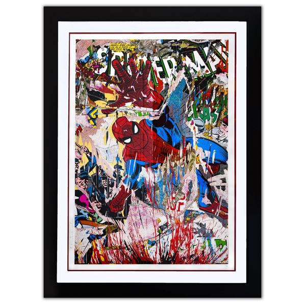 Mr. Brainwash- Silkscreen Serigraph "Spider-Man"