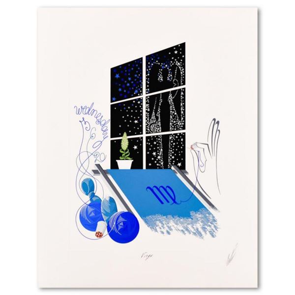 Erte (1892-1990), "Virgo" Limited Edition Serigraph, Numbered 66/350 and Hand Signed with Letter of 