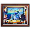 Image 1 : Ferjo- Original Oil on Canvas "Gorgeous Santorini"