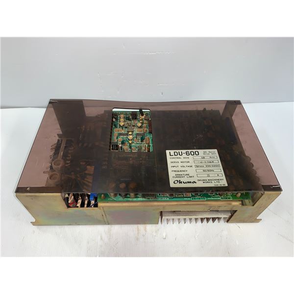 Okuma # LDU-600 DC Servo Drive Unit XB Axis 25 Amp