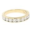 Image 1 : 14k Yellow Gold 1.05 ctw Round Diamond Band Ring