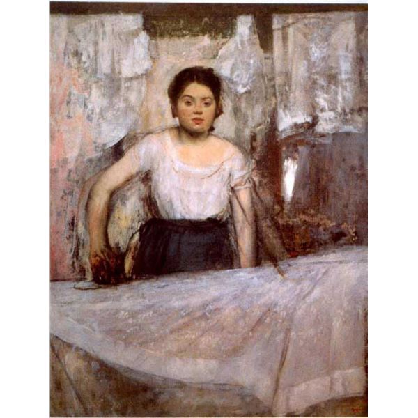 Edgar Degas - Woman Ironing