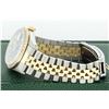 Image 5 : Rolex Mens 2 Tone Blue String VS Diamond Datejust Wristwatch Oyster Perpetual Wi