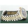 Image 6 : Rolex Mens 2 Tone Blue String VS Diamond Datejust Wristwatch Oyster Perpetual Wi