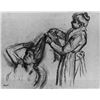 Edgar Degas - Woman Doing Hair [2]