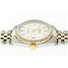 Image 9 : Rolex Mens 2T SS And Yellow Gold Silver Index 36MM Quickset Datejust Wristwatch