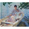 Image 1 : Tarbell - Mother and Child in a Boat