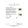 Image 5 : 1.41 ctw Round Brilliant Blue Sapphire And Diamond Ring - 18KT Yellow And White