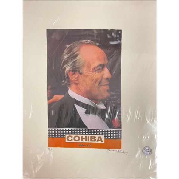 Limited Edition Marlon Brando/Cohiba Print